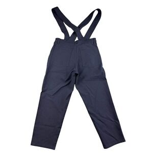 COMME des GARÇONS GIRL Suspender Pants Women M Navy Relaxed Japan Made CDG Rare